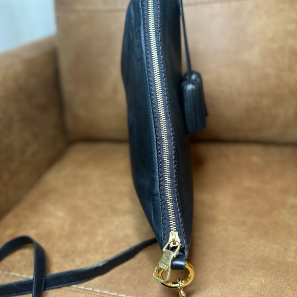 LOEWE Crossbody Leather Bag with Tassel - Picture 10 of 14